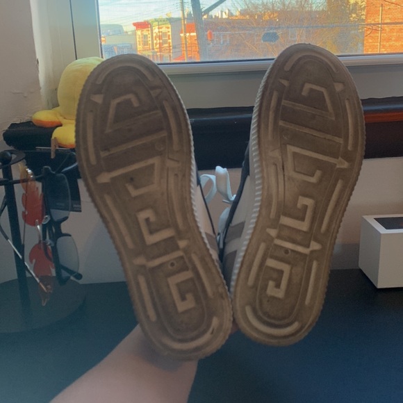 Black/white/gray/orange Sneakers worn and used - Picture 6 of 7